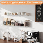 upsimples 2 Pack 35.5x5.5 Inches Acrylic Shelves - Image 5