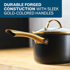Farberware Forged Induction Ceramic Nonstick Cookware Set - Image 7