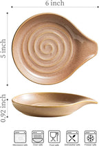 Spoon Holder, Porcelain Cooking Spoon Rest - Image 2
