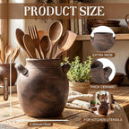 Havawish Rustic Kitchen Utensil Holder - Image 2