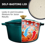 Mueller DuraCast 6 Quart Enameled Cast Iron Dutch Oven Pot - Image 5