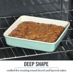 Martha Stewart Gallen 9 Inch Square Nonstick Carbon Steel Cake Pan - Image 6