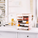 Sorbus Acrylic Makeup Organizer Set, 7-Drawer Vanity & Countertop Cosmetic - Image 7