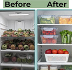 5 Pack Large Fruit Storage Containers - Image 6