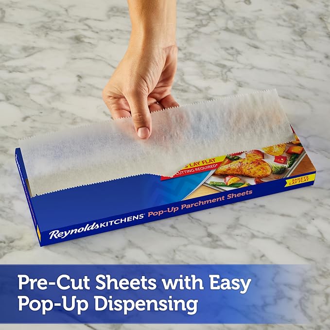 Reynolds Kitchens Pop-Up Parchment Paper Sheets, 10 x 13 Inches - Image 5