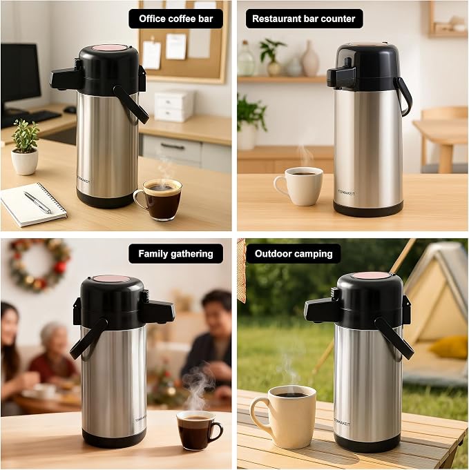 TOMAKEIT Airpot Coffee Dispenser - Image 7