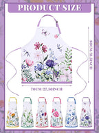 Bencailor 6 Pcs Spring Kitchen Aprons - Image 3
