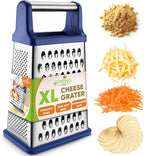 Spring Chef Stainless Steel XL Parmesan Cheese Grater by SpringChef