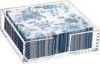 Kordory Acrylic Napkin Holder for Table, Modern Square Paper Napkin Holders for by Kordory