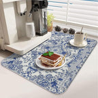 Dish Drying Mat for Kitchen Counter 2 Pack - Image 3