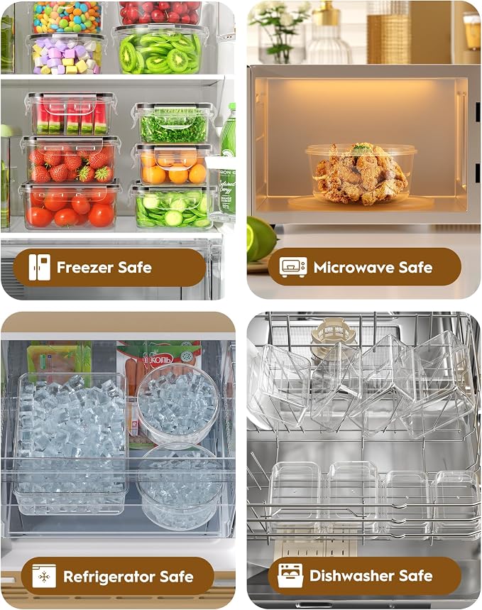 40 PCS Food Storage Containers - Image 5