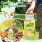 Tanlade 2 Pcs Plastic Drink Dispenser - Image 6
