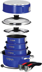 Magma 10 Piece Gourmet Nesting Stainless Steel Cookware Set - Image 2