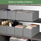 Criusia Drawer Organizer Clothes, 24 Pack Underwear Drawer Organizers, Foldable - Image 6