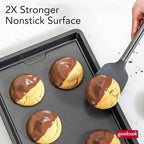 GoodCook PRO Medium Baking Sheet Pan Nonstick Warp & Scratch-Resistant - Image 6