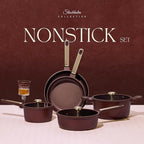 CAROTE Pots and Pans Set Nonstick, Dishwasher, RV/Camping Cookware Set - Image 4