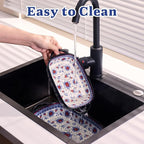 Ceramic Casserole Dishes for Oven, Hand-painted Polish Pottery Baking Dish Set - Image 9