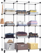 Closet Organizer, 12-cube Closet Organizers and Storage, Portable Cube Storage by DecorateYourHome