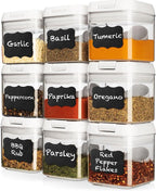 Shazo 9 PC Airtight Food Storage Containers by Shazo