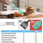 New DI ORO Silicone Turner Spatula Set - Image 2