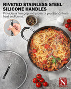 Cook N Home Pots and Pans Nonstick Kitchen Cookware Sets include Saucepan - Image 5