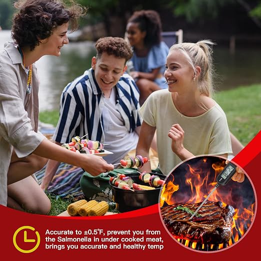 Copkim 12 Pcs Instant Read Meat Thermometer - Image 7