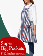 Cozy Adjustable Cross Back Aprons - Image 3