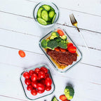 FAWLES 12 Pack Glass Meal Prep Containers - Image 4