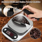 4Pcs Coffee Bean Dosing Cup, Spray Bottle, Spoon and Stirrer Tool Set, Coffee - Image 2