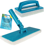 U.S. Pool Supply Hand-Held and Pool Pole Attachment Scrub Brushes by USPoolSupply