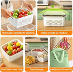 6 PCS Fruit Storage Containers for Fridge - Image 6