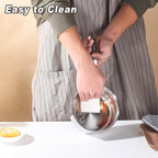 1-Quart Saucepan with Lid, Tri-Ply Stainless Steel Pot with Stay-Cool Handle & - Image 6