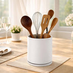 D'vine Dev 360° Rotating Utensil Holder – 7.2" Kitchen Utensil Crock - Image 6