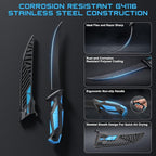 Fillet Knife Kit Combo, Fishing Knives and Honing Rod, Ultra-Sharp G4116 German - Image 3