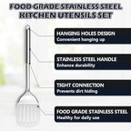E-far Stainless Steel Kitchen Utensils Set, 39-Piece Cooking Utensils Set - Image 8