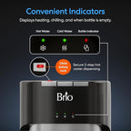 Brio Bottom Loading Water Cooler Dispenser - Image 3