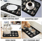 Super Absorbent Anti-Slip Silicone Dish Drying Mats - Image 2