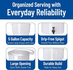 Carlisle FoodService Products Round Beverage Dispenser Drink Dispenser - Image 4