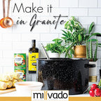 Millvado Granite 21 Qt Stockpot, Nonstick Soup Pot - Image 2
