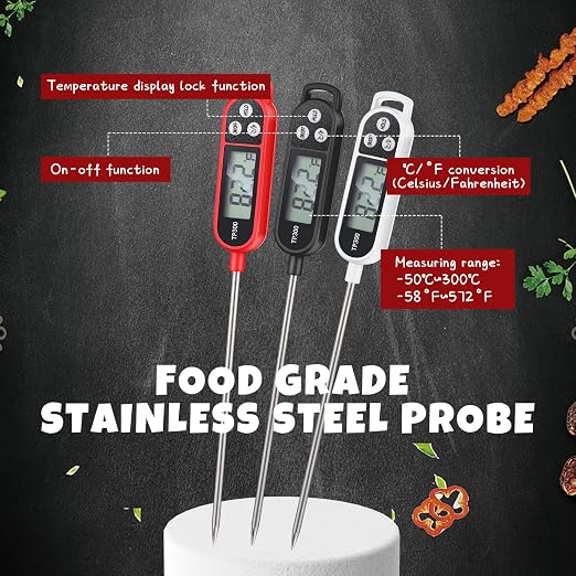 Copkim 12 Pcs Instant Read Meat Thermometer - Image 3