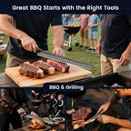 SYOKAMI Brisket Slicing Knife Set, Carving and Boning Knife - Image 7