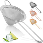Zulay Kitchen 304 Stainless Steel Fine Mesh Strainer 3.35 in by ZulayKitchen