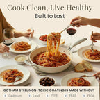 GOTHAM STEEL HAMMERED 14 Inch Non Stick Frying Pans - Image 7