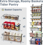 Over The Door Pantry Organizer, 8-Tier Over The Door Organizer - Image 5