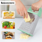 Urbanstrive Cheese Grater With Container, Professional Cheese Grater with Handle - Image 4