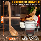Wooden Ladle for Soup - Image 2
