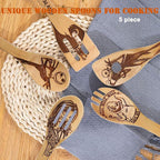 Jack Skellington Wooden Spoons for Cooking Utensils Set - Image 5