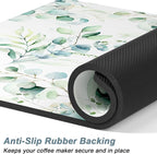 Rnivvi Coffee Mat, Hide Stain Rubber Backed Absorbent Dish Drying Pad - Image 4