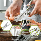 Linoroso Kitchen Scissors Heavy Duty Kitchen Shears - Image 3
