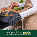 Cuisinart Heritage Mini Oven Mitts – 5.5” x 7” Heat-Resistant Kitchen Mitts - Image 3